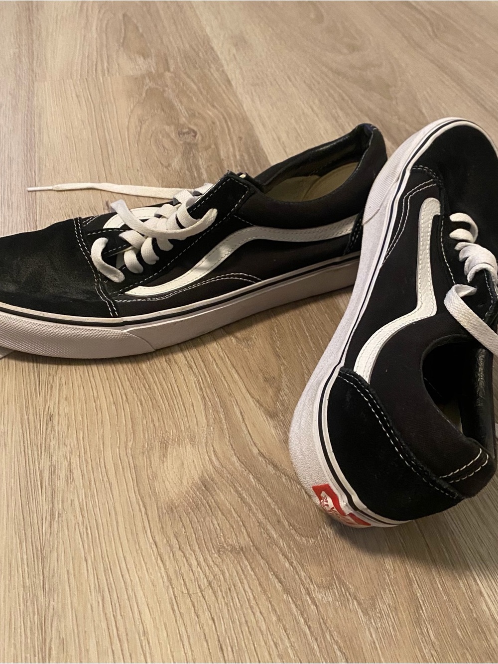 Men’s Size 11 Vans Sneakers - Black & White